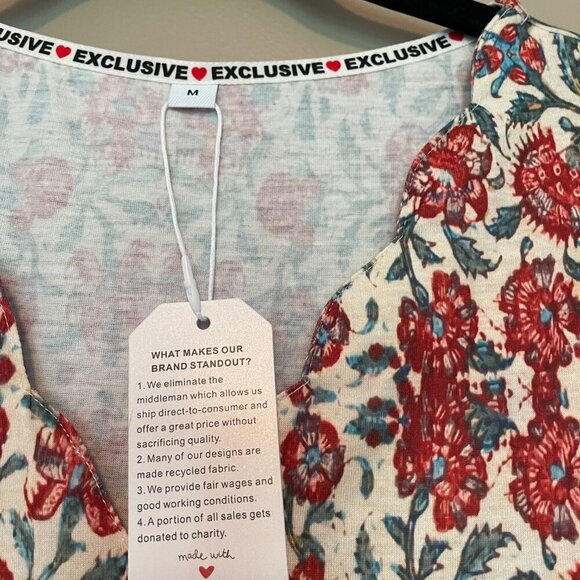 C.C Exclusives Size M Casual Dress, NWT, Medium - Picture 8 of 8